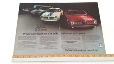 1970 Pontiac Trans Am - 1973 Pontiac Grand Am - 1964 Gto Original 2 Page Ad 1970 Pontiac Trans Am - 1973 Pontiac Grand Am - 1964 Gto Original 2 Page Ad