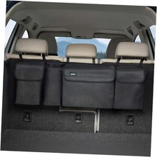 JOYSKY Trunk Hanging Organizer, Backseat Trunk Organizer for SUV, Truck, Black