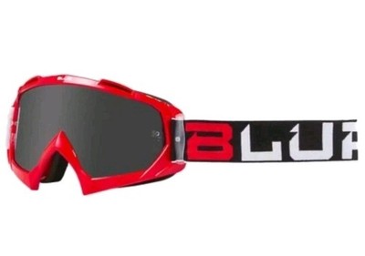 Blur Optics B-10 Two Face Goggle Red/Black/White Mirror 6024-203 New
