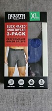 Duluth Trading Men's Buck Naked Underwear Boxer Brief 3-pack EXTRA LARGE