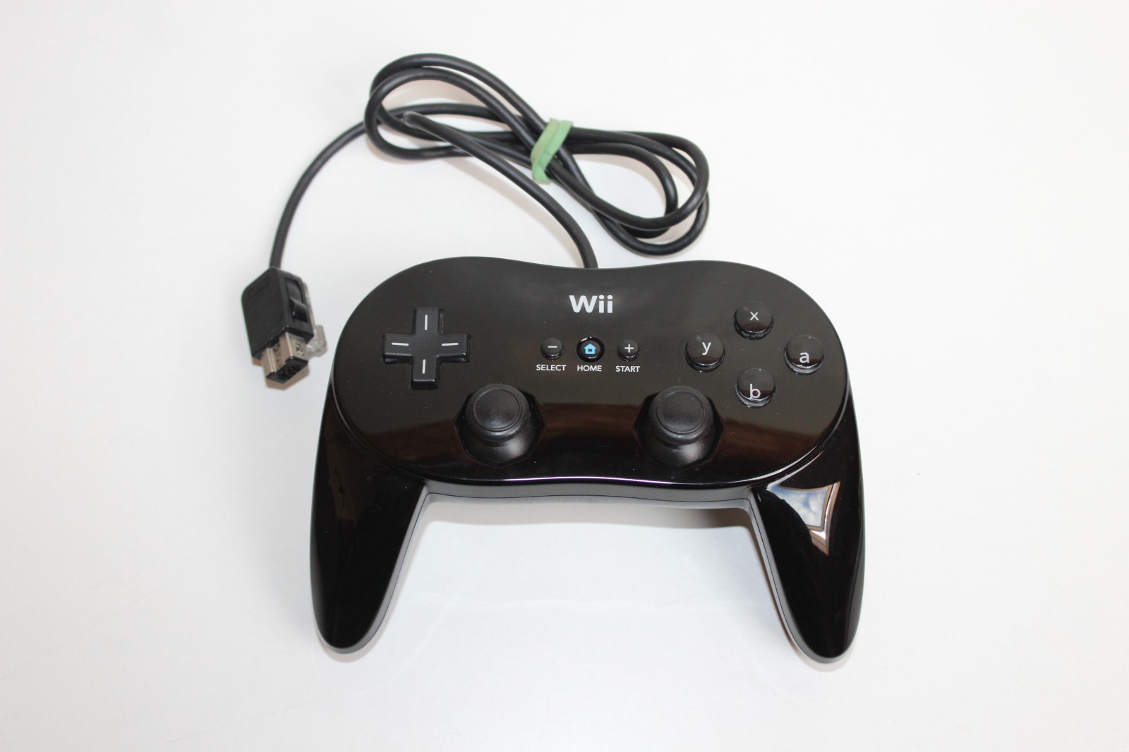 Manette Wii Pro Classic noire officielle Nintendo - Bel état & fonctionnelle.