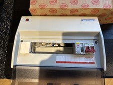 Wylex NHRS10SSLHI High Integrity Dual RCD Splitload Insulated CU. Only one RCD.