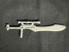 Vintage 1986 MOTU Eternia Silver Sword Rifle Gunsword Heman