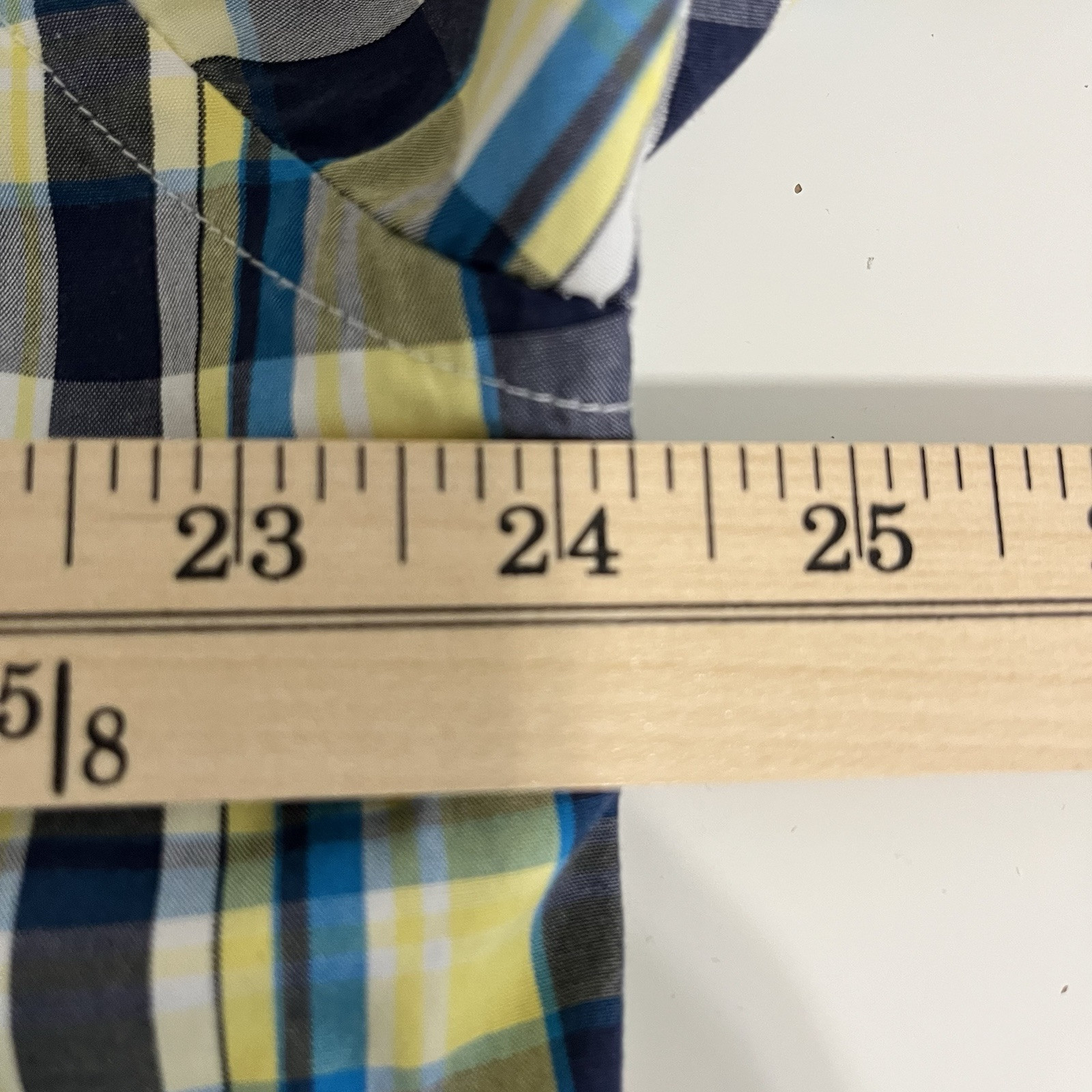 Tommy Hilfiger Shirts Mens Size XL Blue Yellow Plaid Button Front Long Sleeve thumbnail 12