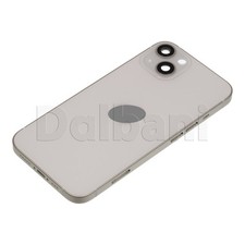 Silver Replacement Frame For iPhone 13 Battery Cover White US E-SIM