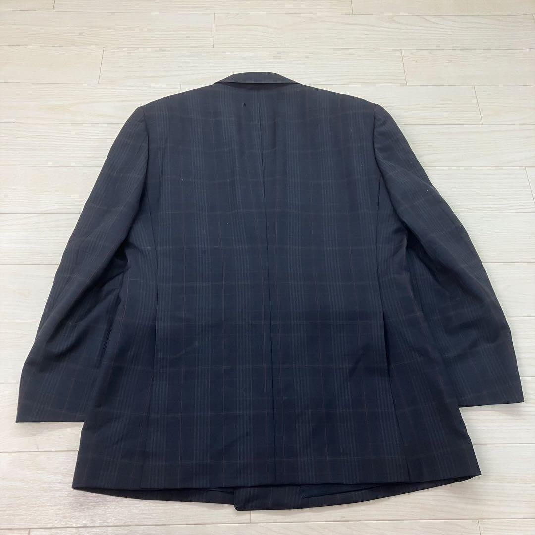 BURBERRY Double Blazer Jacket Silver Button Check… - image 9