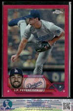 2023 Topps Chrome Update #USC130 J.P. Feyereisen Magenta SN /399 Dodgers 7.4A