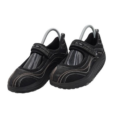 Skechers Shape Ups Shoes Womens Size Black Mary Jane Mesh