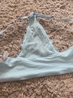 Womens VICTORIA'S SECRET Blue Lined Demi Racerback Bra Size 32DDD Great... — photo 3