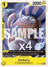 4X One Piece Card Game Kumacy OP14-102 Common NM Presale