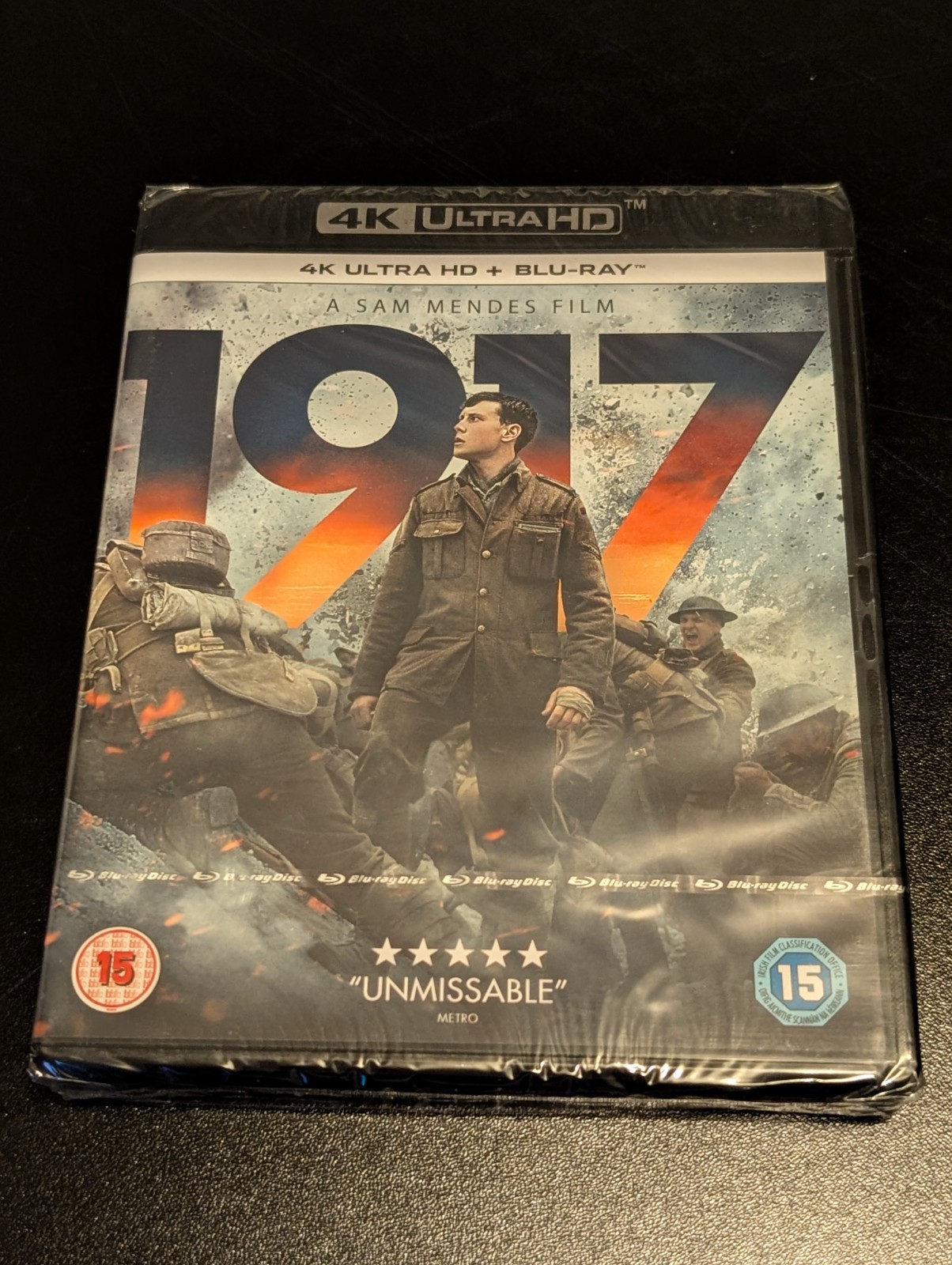 1917 4K UHD Blu-ray - New and Sealed