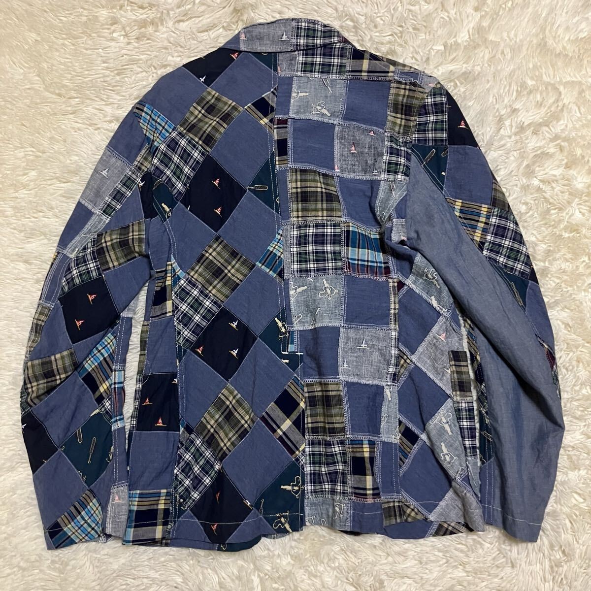 Engineered Garments Beams Plus Patchwork Multicol… - image 6