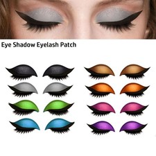 Self-Adhesive Lazy Eye Shadow Eyelash Patch False Lashes Stickers  Women