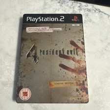 Capcom Resident Evil 4 Video Game - Limited Edition (Sony PlayStation 2, 2005)