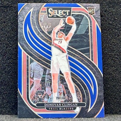 Donovan Clingan Rookie Card Premier Level 2024-25 Panini Select