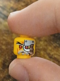 LEGO Ninjago Sensei Wu Evil Techno Rebooted Minifigure(possible Misprint)