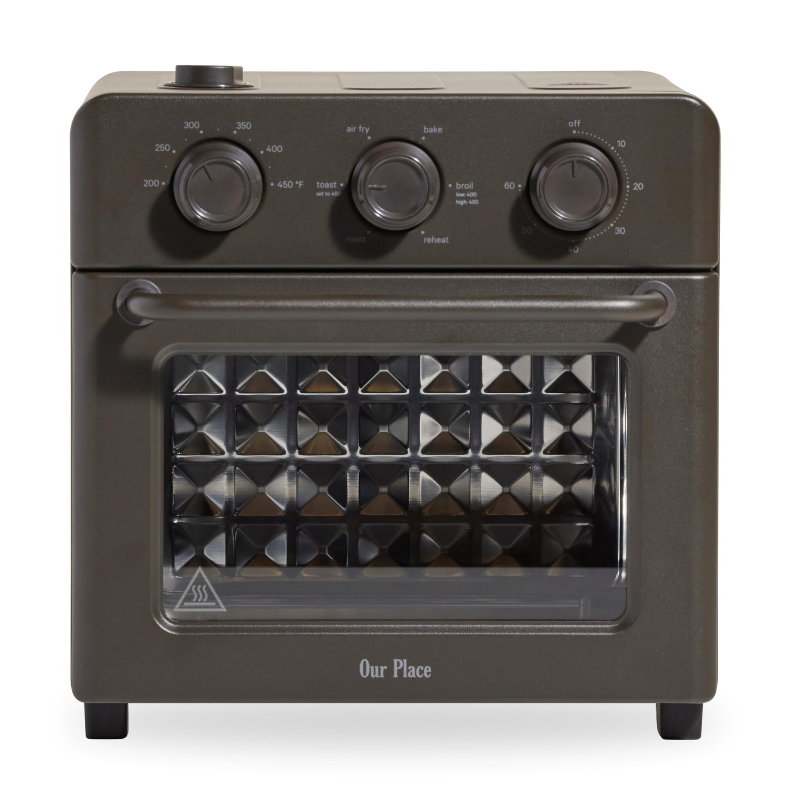 Wonder Oven | 6-in-1 Stainless Steel Air Fryer Toaster Oven Combo with Basket...
