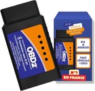 OBD2 Connexion Bluetooth + Support Francais 7/7J -Lit et efface le voyant moteur