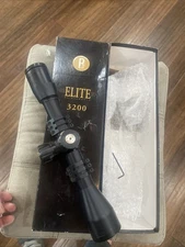 Bushnell Elite 3200 Fixed 10x40 Scope 1”  Tube Mil Dot Reticle, MOA Turrets 