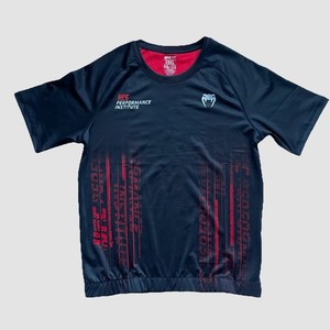 UFC Venum Performance Institute 2.0 Men's Short-Sleeve Rashguard Black/Red 3XL