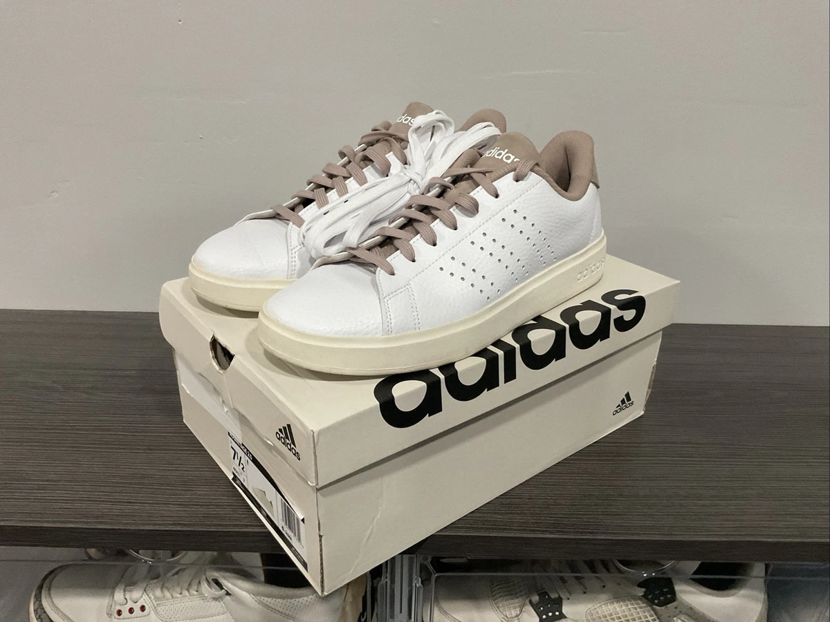 adidas gazelle silver green womens Advantage Shoes Cloud White / Cloud White / Legend Ink
