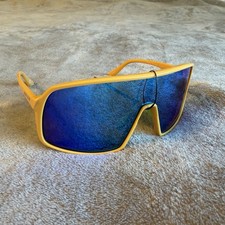 NWT Polarized Orange Wrap Blue Mirrored Lens Sunglasses BODY GLOVE BG 23 143