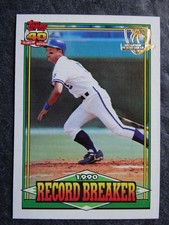 1991 Topps Desert Shield Baseball Cards 22