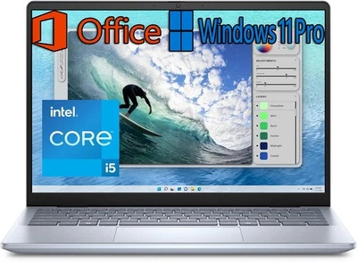 Dell Inspiron 14 Laptop 5440, i5, 16GB Ram, 512 SSD, 14" 2K, Win Pro & Office 24