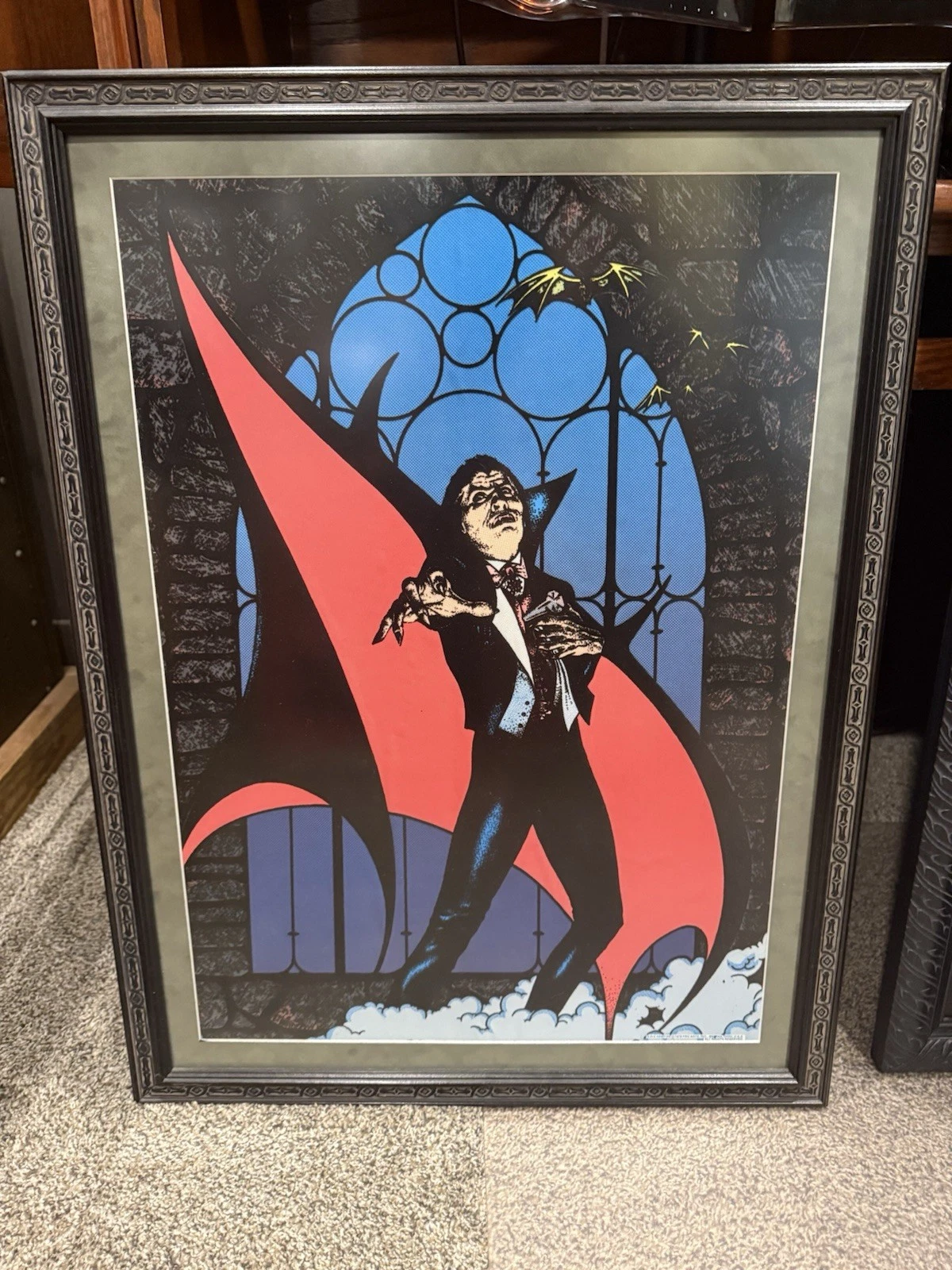 Black Light Dracula Poster - 5 Awesome Things on eBay this week