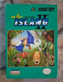 Adventure Island II CIB - Nintendo NES *BEAUTIFUL, TESTED*