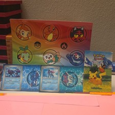 Pok mon TCG Stickers set of 4 sheets.