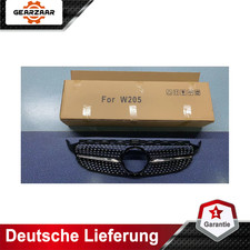 Grill K&uuml;hlergrill Diamant passt f&uuml;r Mercedes-Benz C-Klasse W205 C205 15&ndash;18