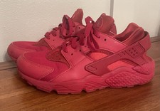 NIKE Air Huarache Triple Red Running Shoes Mens Size 8 XE 318429-660