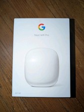 Google Nest Wifi Pro Wi  Fi 6E Router AX5400 Dual LAN Ports White