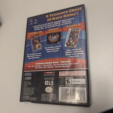 Vtg Nintendo GameCube Sega Sonic Gems Collection Video Game Sega NO Manual