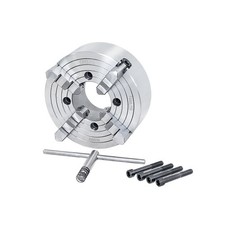 Mandrino per tornio FERVI P444A/250 a 4 griffe indipendenti - Ø 250 mm - ghisa