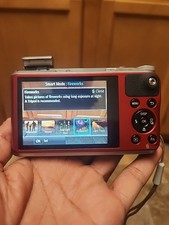 Samsung WB350F 16.3MP WiFi Digital Camera   Red, 21x Zoom, Full HD, f/2.8