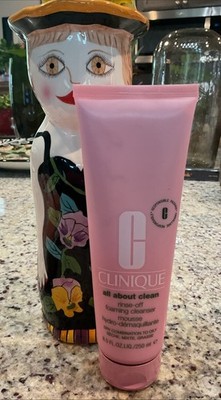 CLINIQUE Rinse-Off Foaming Cleanser Mousse 8.5 fl.oz/250 mL Dry Combination-Oily