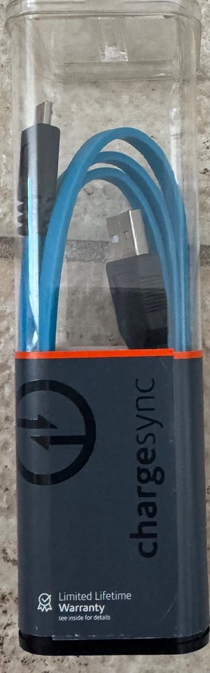 Ventev CABLEMCRBLUVNV Charge/Sync Tangle Resistant Micro USB Data Cable - Image 2 of 4