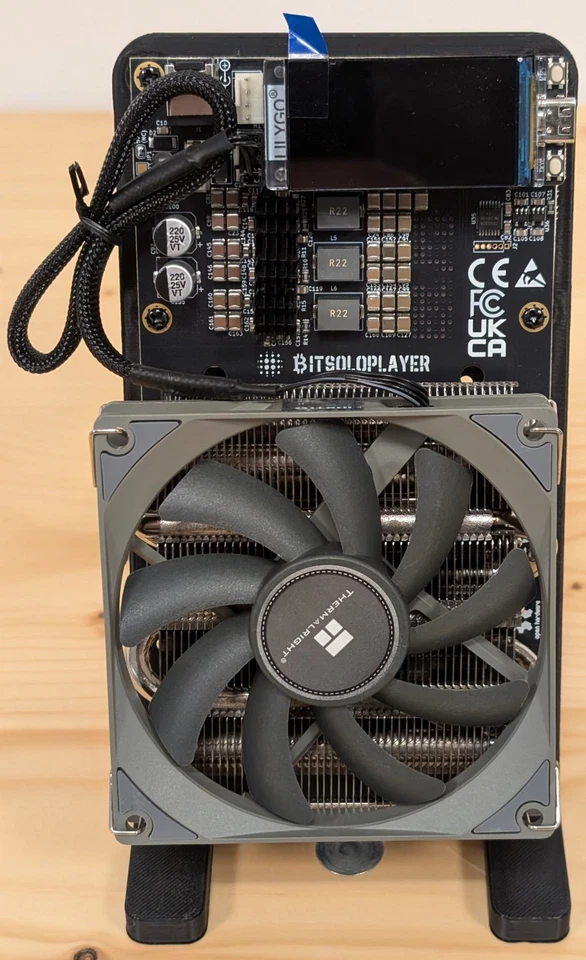 NerdQaxe++ ASIC Miner – 4.8TH/s Home Bitcoin miner, inkl. original Netzteil 120W - Bild 2 von 4