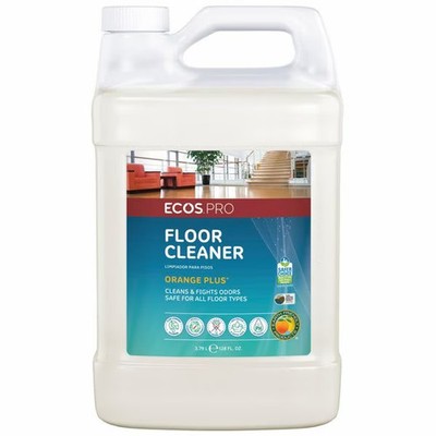 Ecos Pro PL9295/04 Floor Cleaner, Orange, Liquid, PK4