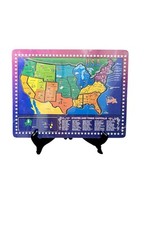 Kids Educational Puzzle New Forever Toys Kids U.S.A. Map  Capitals 16 Piece