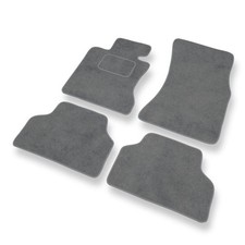 Tapis de sol en velour pour BMW 5 M5 IV E60 Berline (2005-2010) Gris