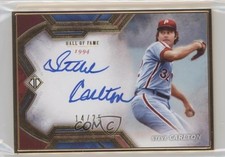 2020 Topps Transcendent Hall Of Fame Edition 14/25 Steve Carlton Auto HOF wd9