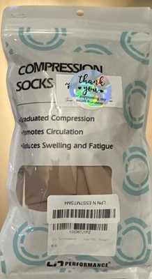 Lin Performance 20-30 Mmhg Medical Compression Socks for Women and Men Knee High