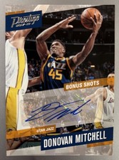 2017-18 Panini Prestige Donovan Mitchell Bonus Shots Auto (RC) Rookie #45 Cavs