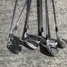Ben Hogan Apex Edge 3-PW Iron Set Stiff Steel Right-Handed Silver/Red Grips