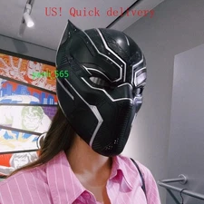US Stock!!! LED Black Panther Helmet Killerbody 1:1 Wearable Cosplay Mask Props-