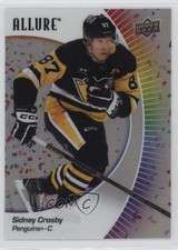 2023-24 Upper Deck Allure Confetti Sidney Crosby #66 0c3