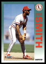 1992 Fleer Ozzie Smith St. Louis Cardinals #592